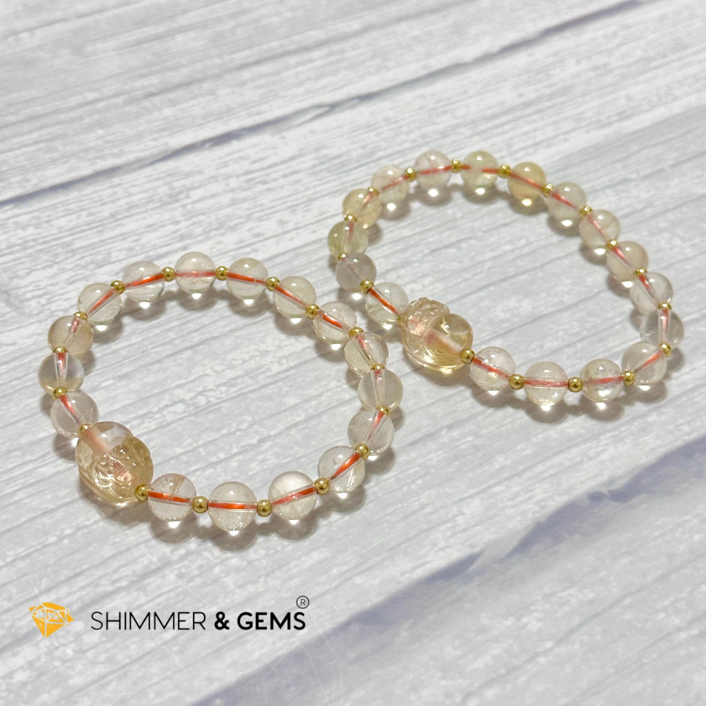 Citrine Pixiu Bracelet 925 Silver (AAA Grade)