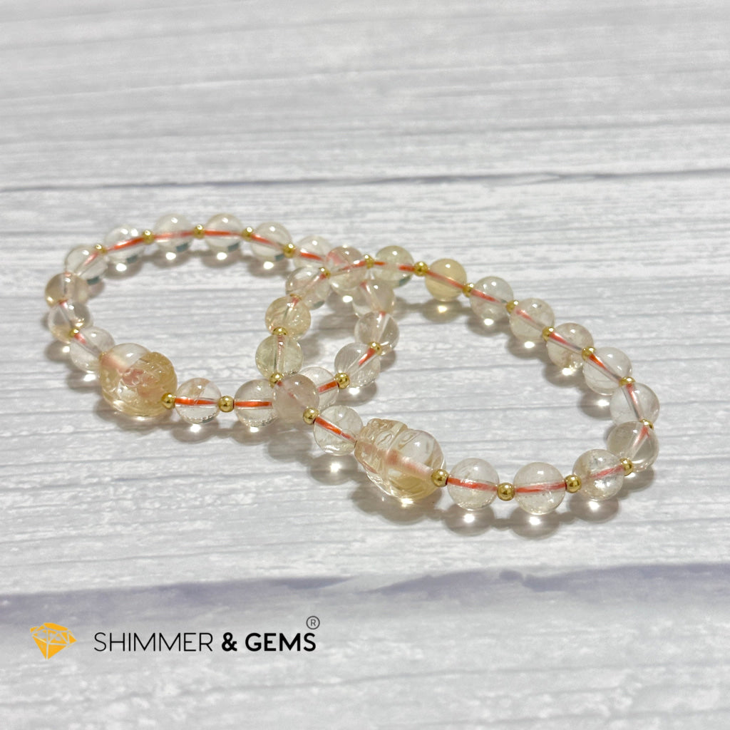 Citrine Pixiu Bracelet 925 Silver (AAA Grade)