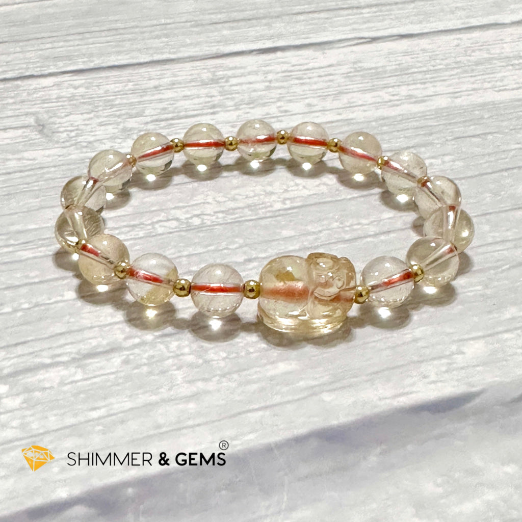 Citrine Pixiu Bracelet 925 Silver (AAA Grade)