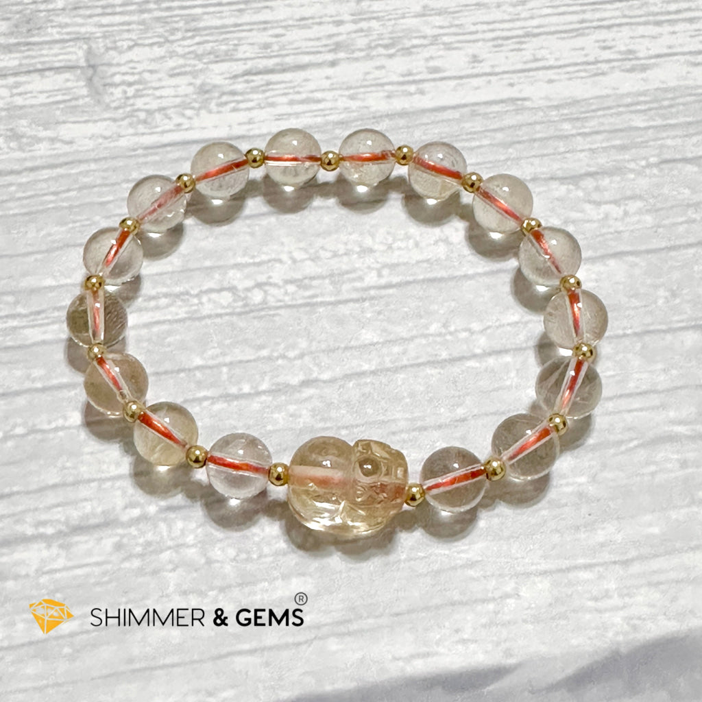 Citrine Pixiu Bracelet 925 Silver (AAA Grade)