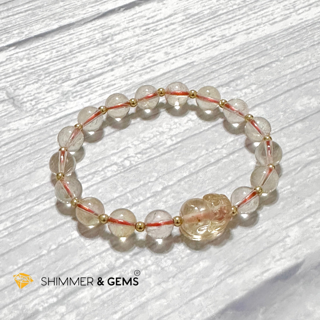 Citrine Pixiu Bracelet 925 Silver (AAA Grade)