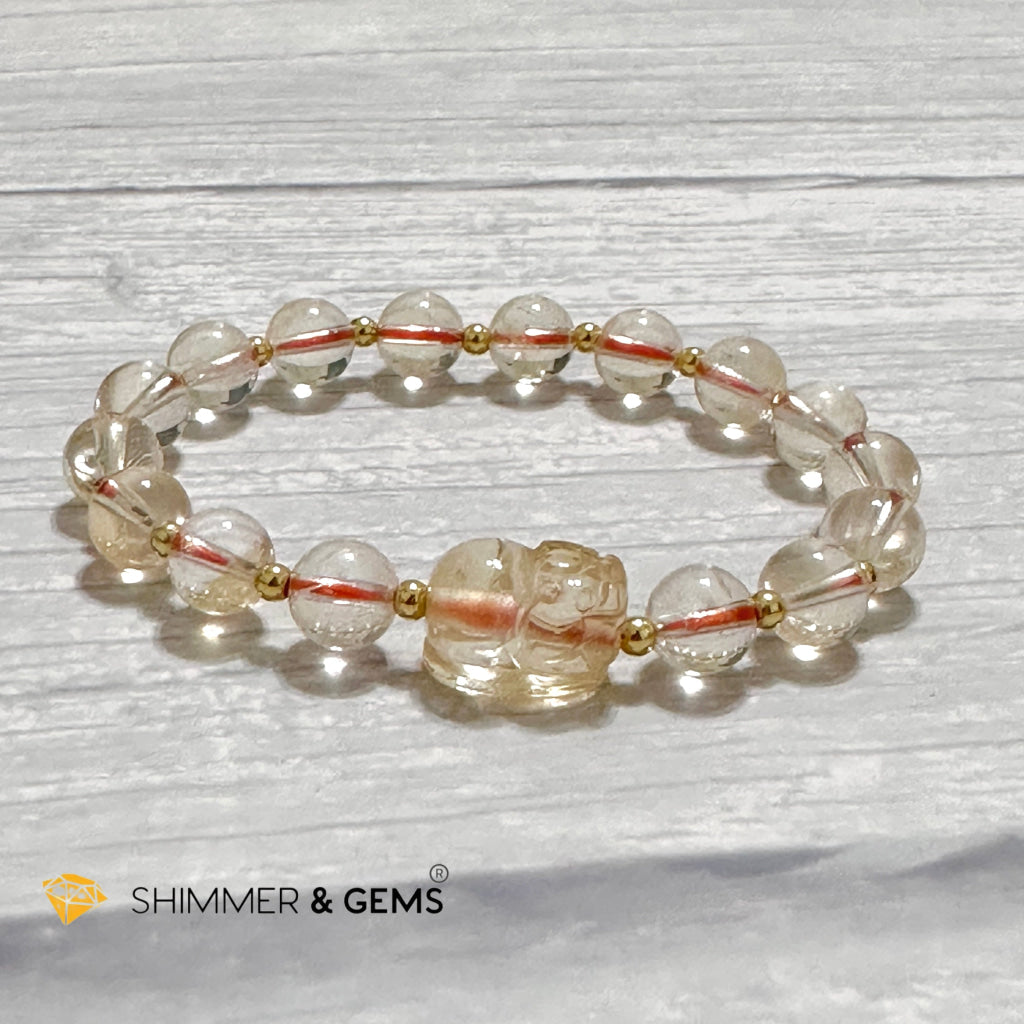 Citrine Pixiu Bracelet 925 Silver (AAA Grade)