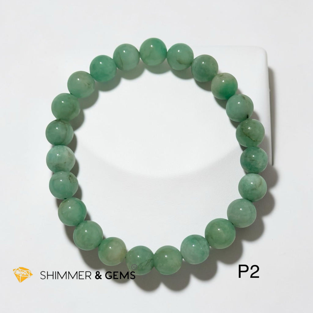 Emerald Premium AAAA 8mm Bracelet (Second Luckiest Stone in the World)