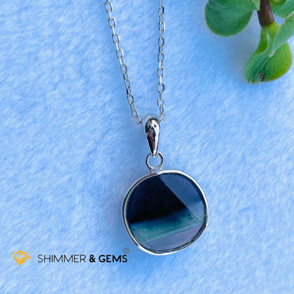 Star Of David Fluorite 12Mm Pendants 925 Silver (Immune Booster) Charms &