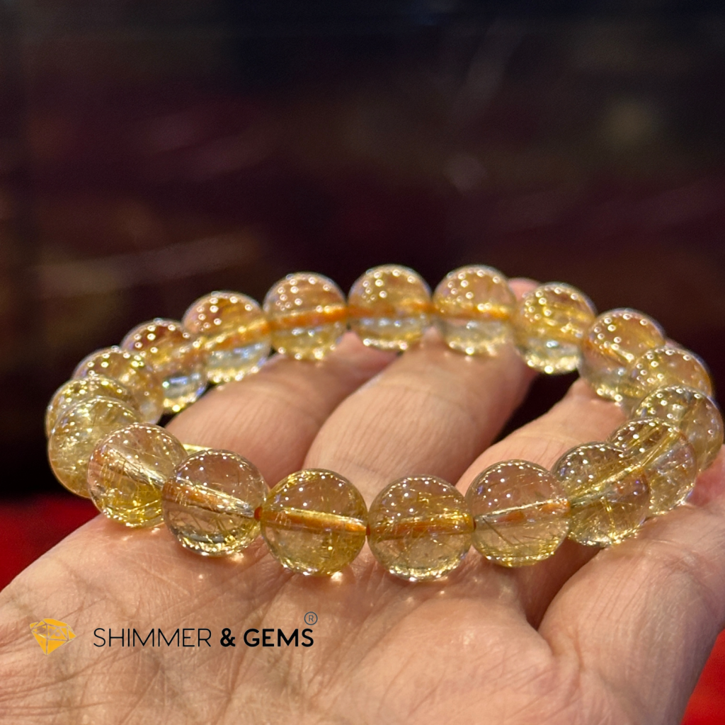Golden Rutilated 10mm AAA Grade