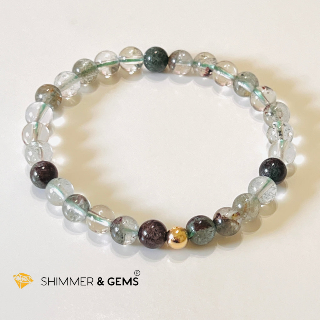 Green Phantom 6Mm Healing Bracelet ( Bracelets