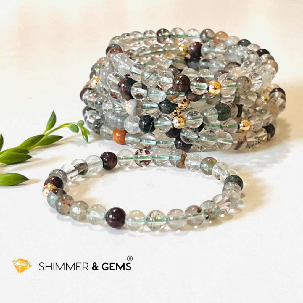 Green Phantom 6Mm Healing Bracelet ( Bracelets