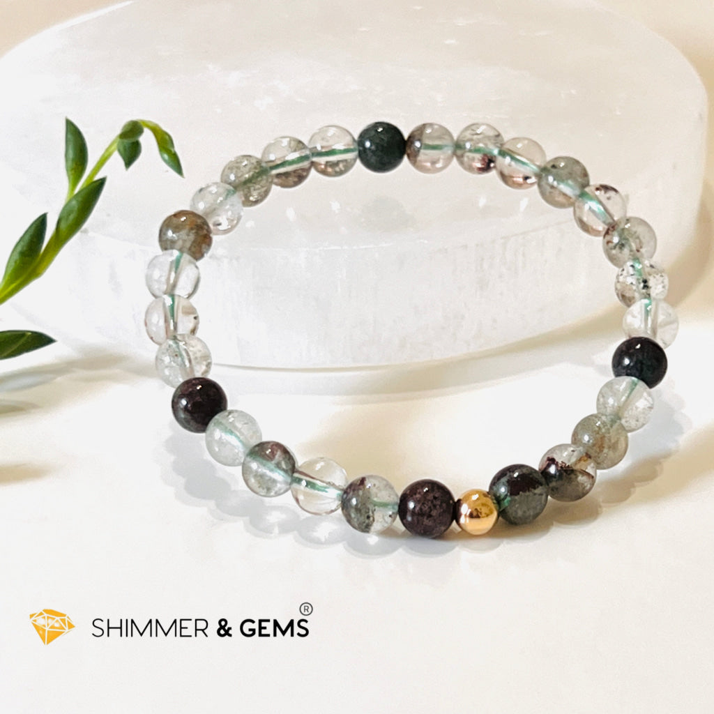 Green Phantom 6Mm Healing Bracelet ( Bracelets