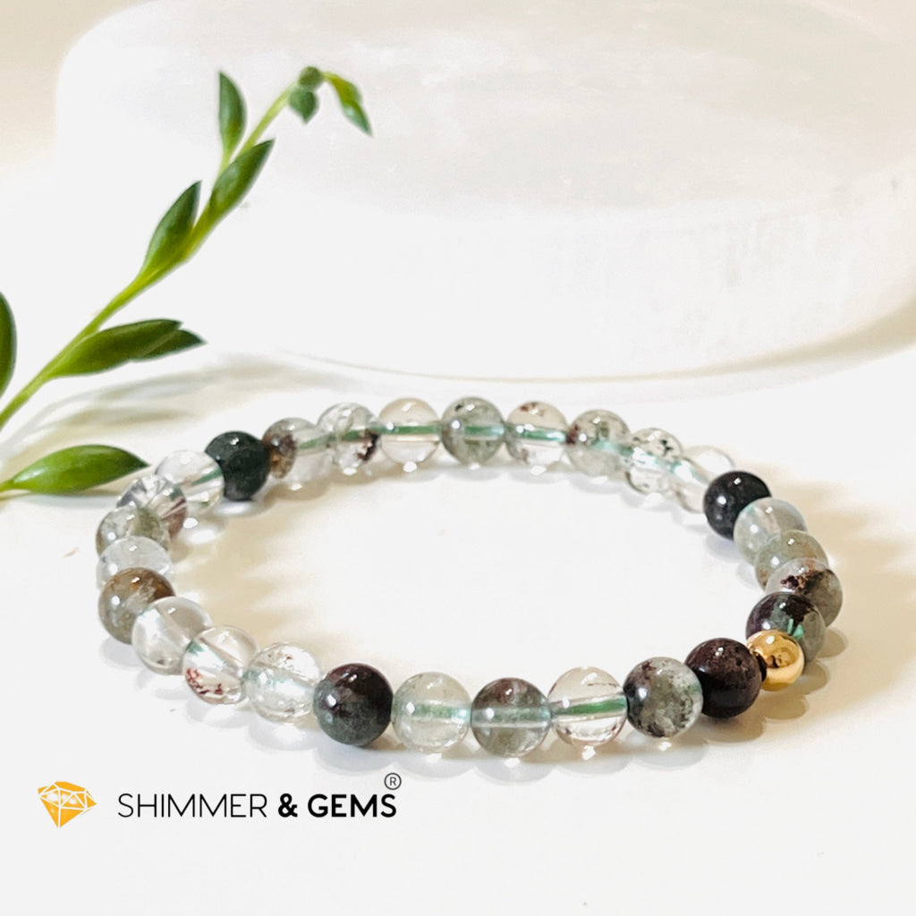 Green Phantom 6Mm Healing Bracelet ( Bracelets