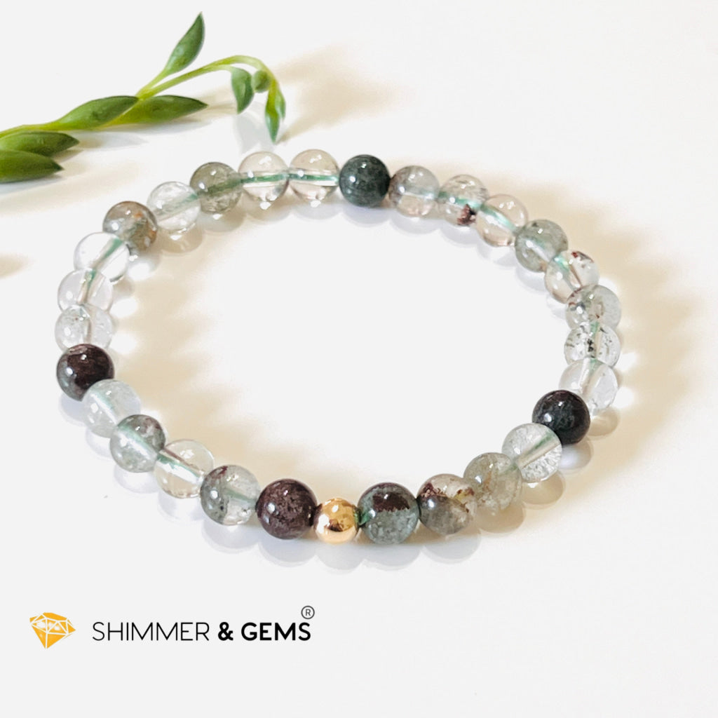 Green Phantom 6Mm Healing Bracelet ( Bracelets