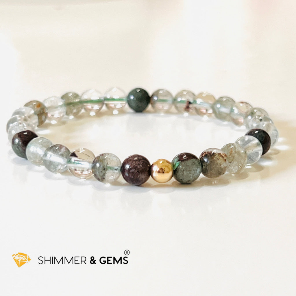 Green Phantom 6Mm Healing Bracelet ( Bracelets