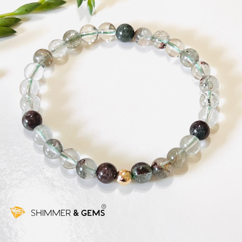 Green Phantom 6Mm Healing Bracelet ( Bracelets