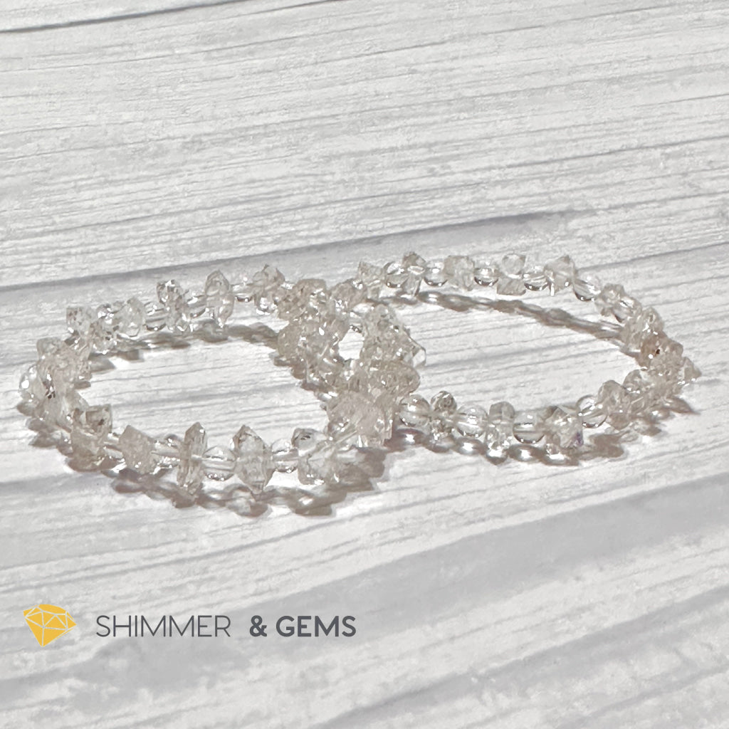 Herkimer Diamond Bracelet (AA Grade)