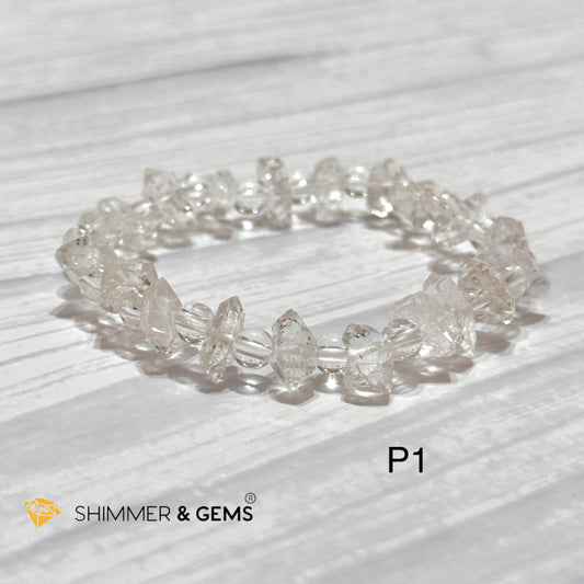 Herkimer Diamond Bracelet (AA Grade)