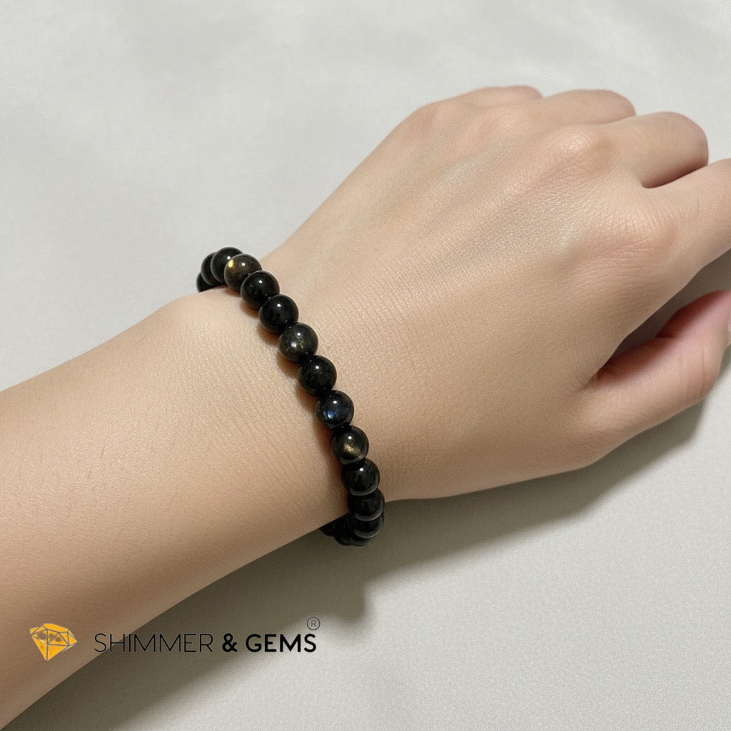 Hypersthene 6mm Bracelet (40% OFF) Windfall Luck (Millionaire’s Bracelet)
