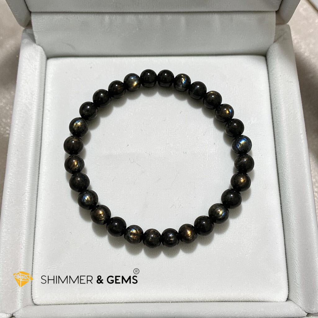 Hypersthene 6mm Bracelet (40% OFF) Windfall Luck (Millionaire’s Bracelet)