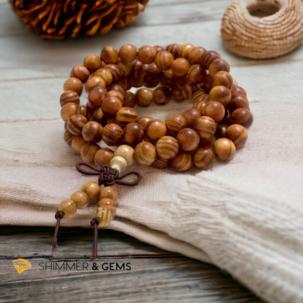Impression Raja Kayu 108 Mala Beads (Indonesia)