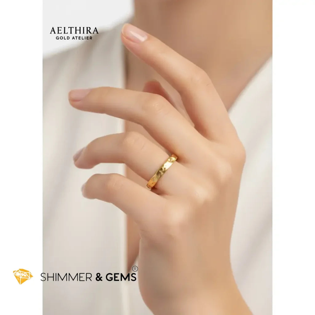 Intricate Pattern Adjustable 14K Gold Filled Ring (1.5x3mm) Adjustable size Ring