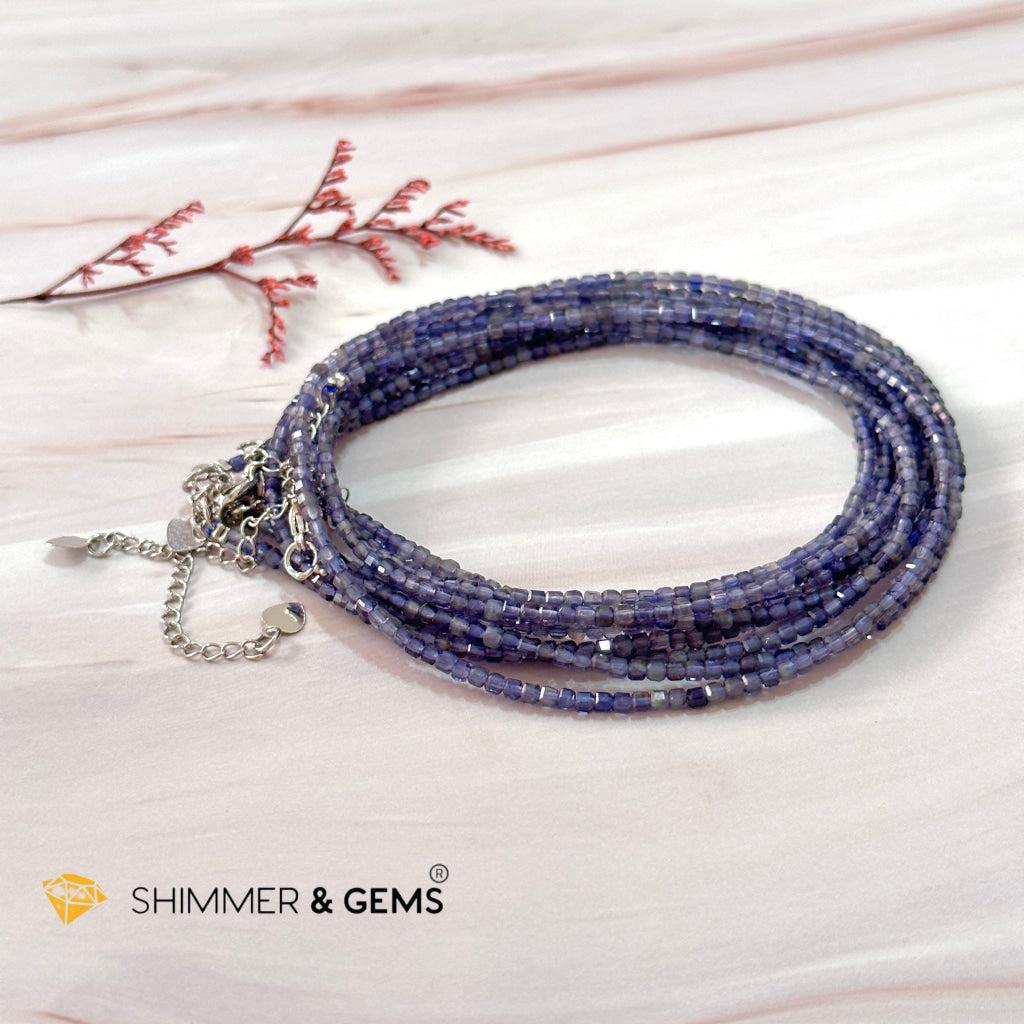 Iolite Crystal Necklace