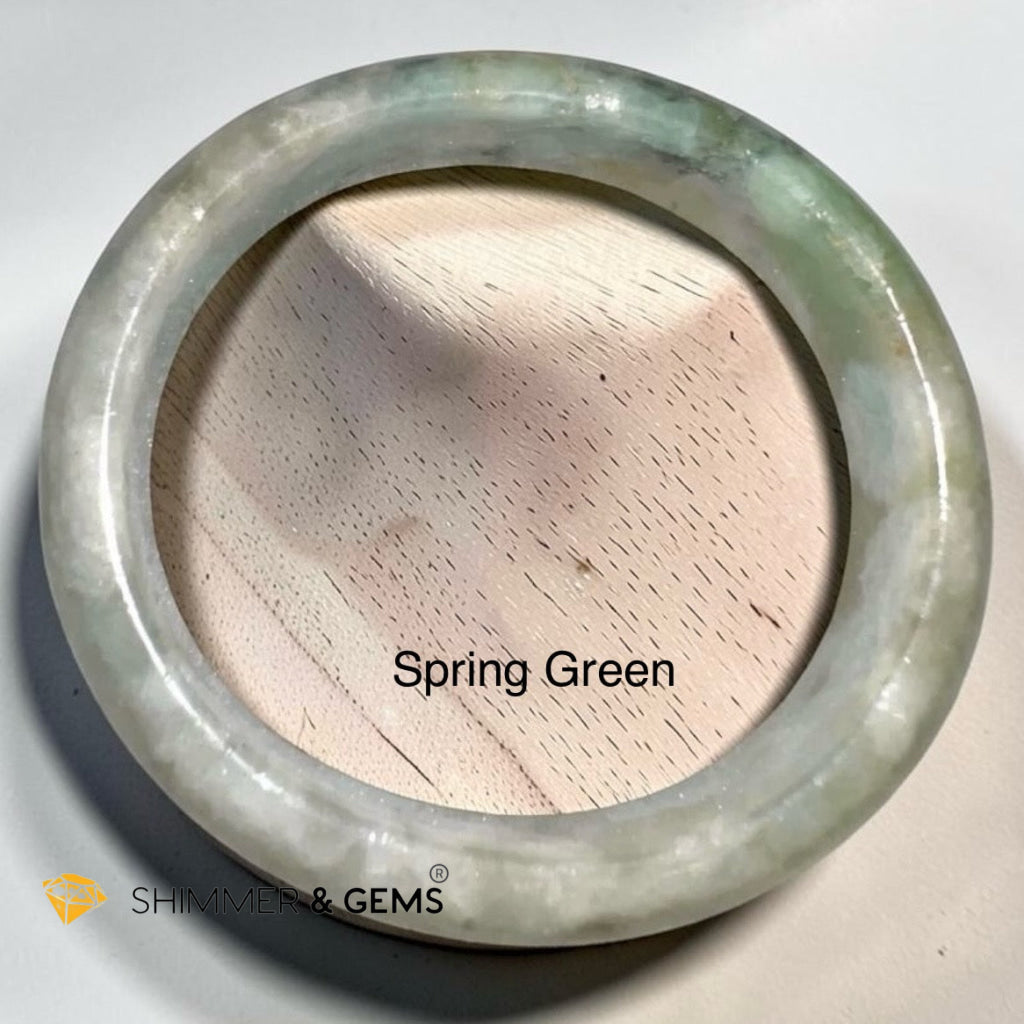Jadeite Bangle with Cert (Myanmar)