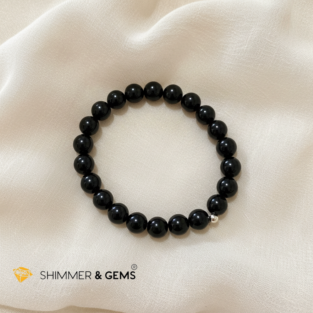 Jet 8mm Bracelet (Anti-black arts)