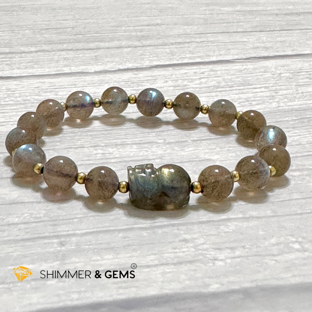 Labradorite Wealth Pixiu Bracelet (AAA Grade)