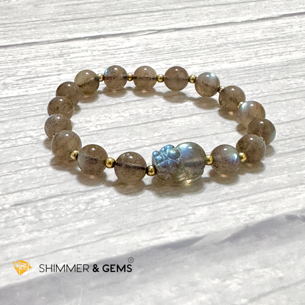 Labradorite Wealth Pixiu Bracelet (AAA Grade)