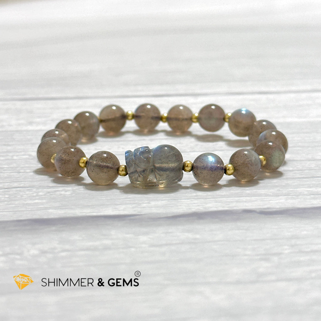 Labradorite Wealth Pixiu Bracelet (AAA Grade)