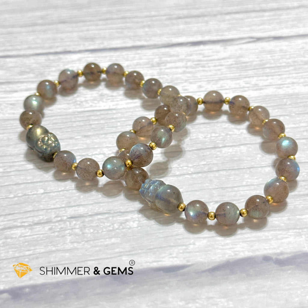 Labradorite Wealth Pixiu Bracelet (AAA Grade)