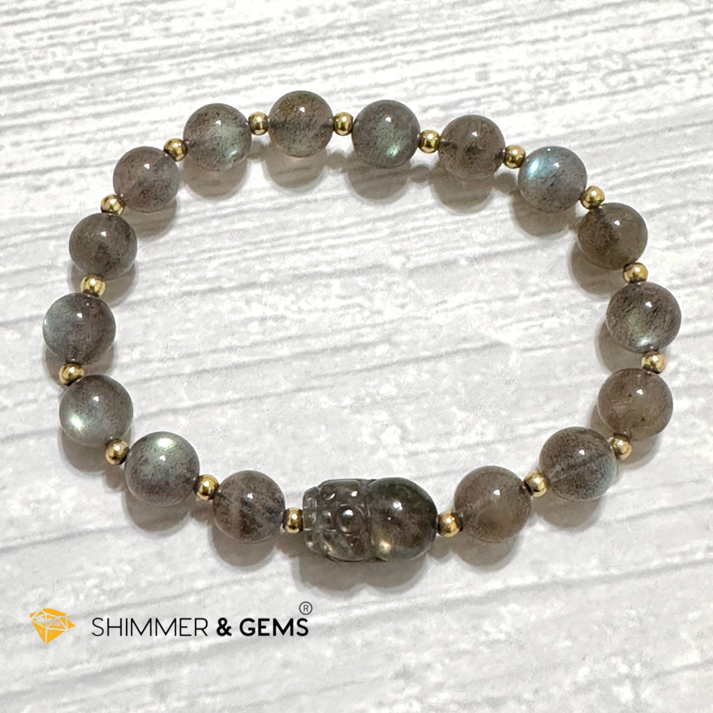 Labradorite Wealth Pixiu Bracelet (AAA Grade)