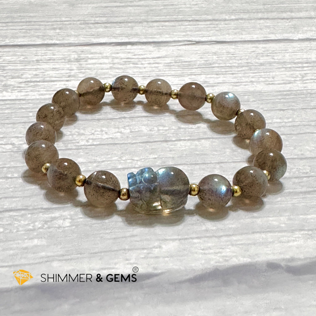 Labradorite Wealth Pixiu Bracelet (AAA Grade)