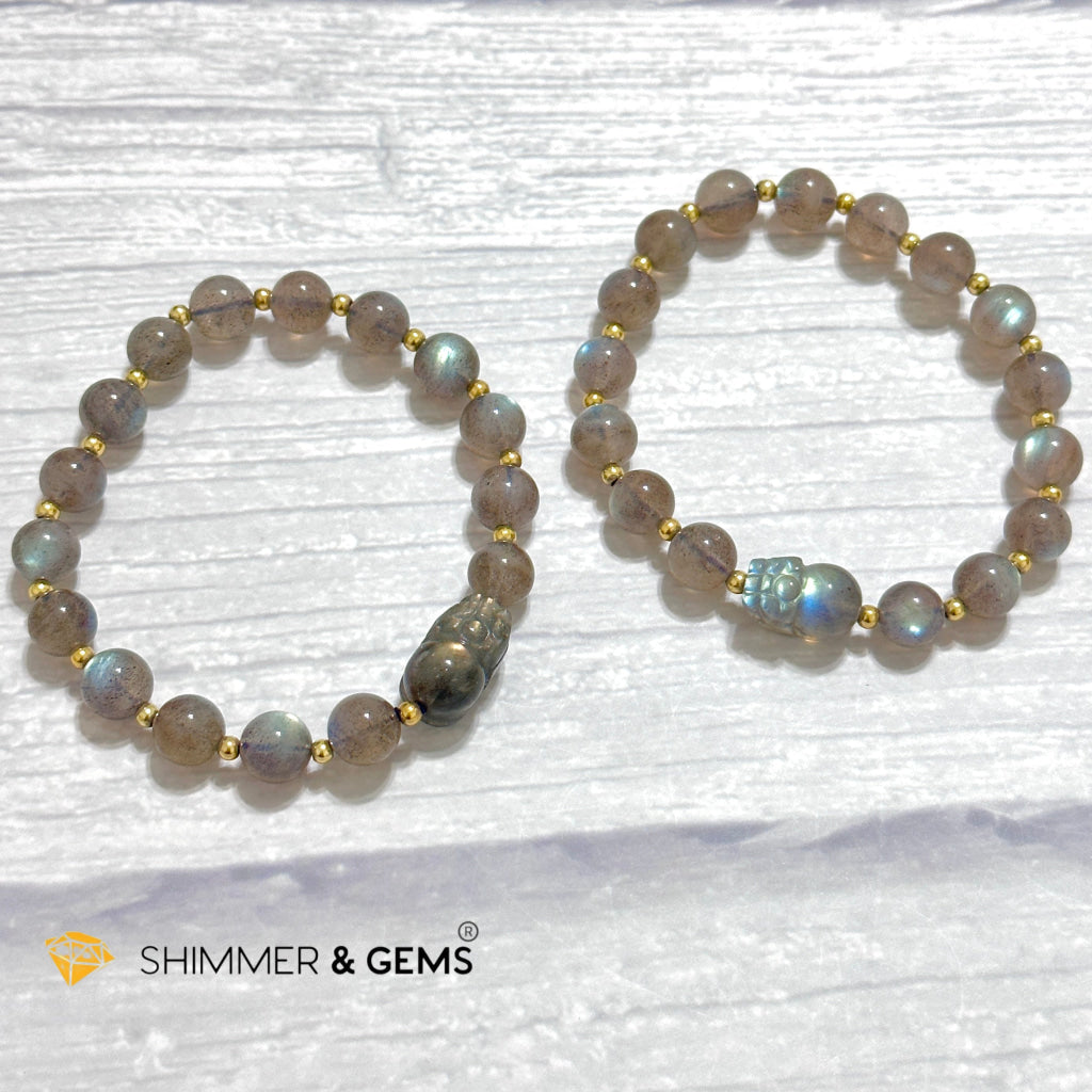 Labradorite Wealth Pixiu Bracelet (AAA Grade)