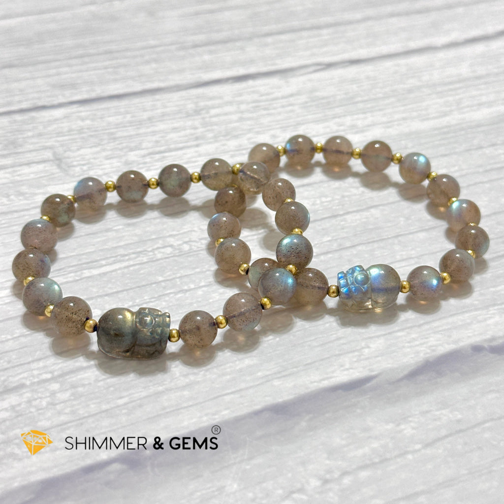 Labradorite Wealth Pixiu Bracelet (AAA Grade)