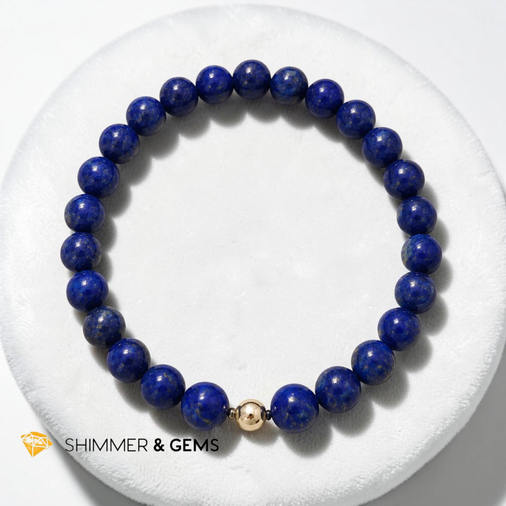 Lapis Lazuli 7-8mm A Grade Bracelet