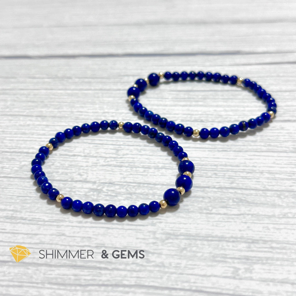 Lapis Lazuli Healing Bracelet (Dainty Series)AAA Grade