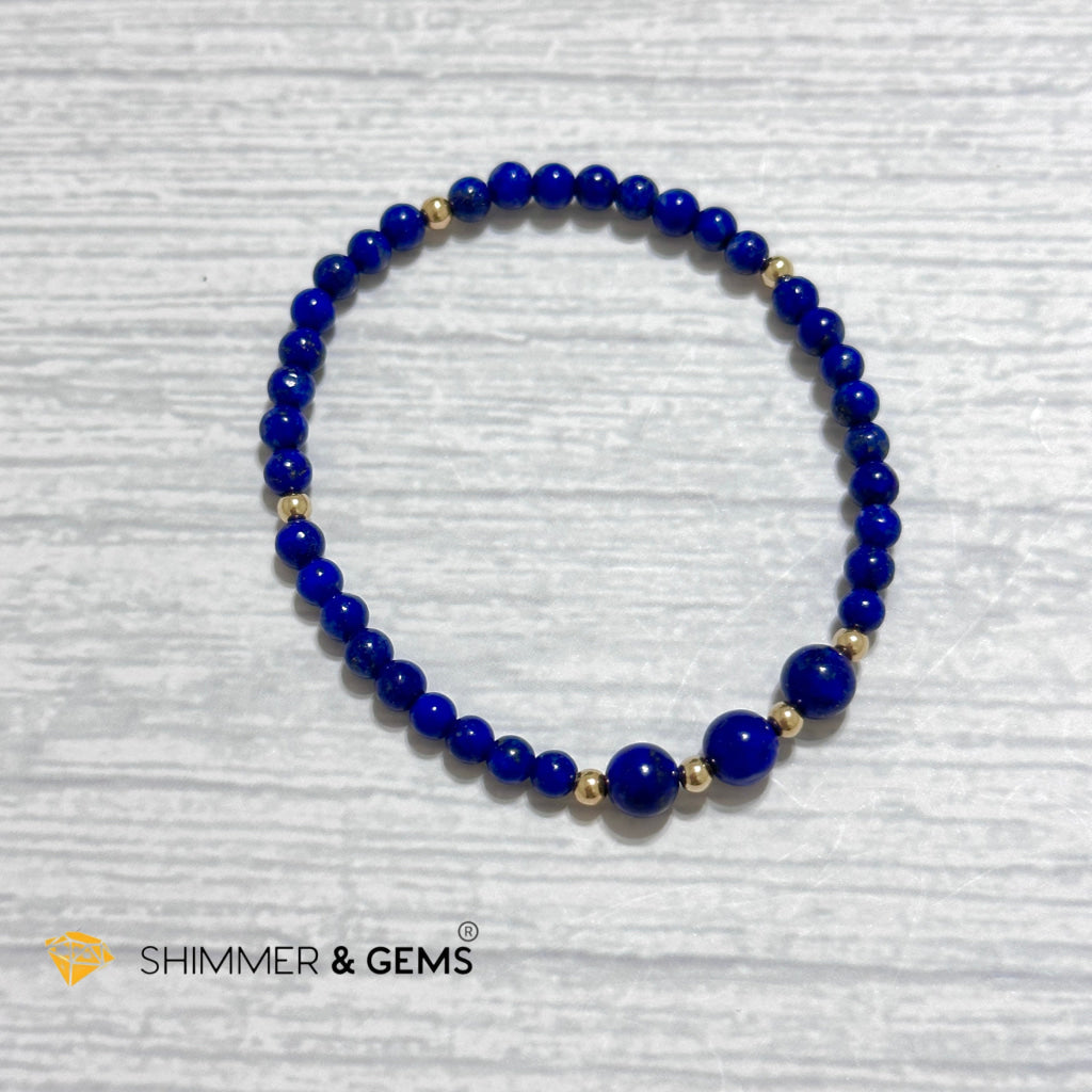 Lapis Lazuli Healing Bracelet (Dainty Series)AAA Grade