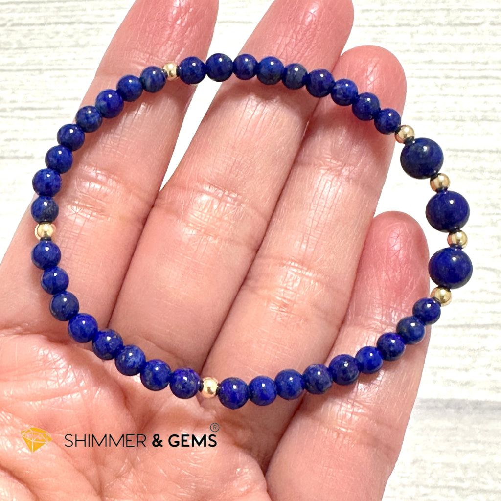 Lapis Lazuli Healing Bracelet (Dainty Series)AAA Grade