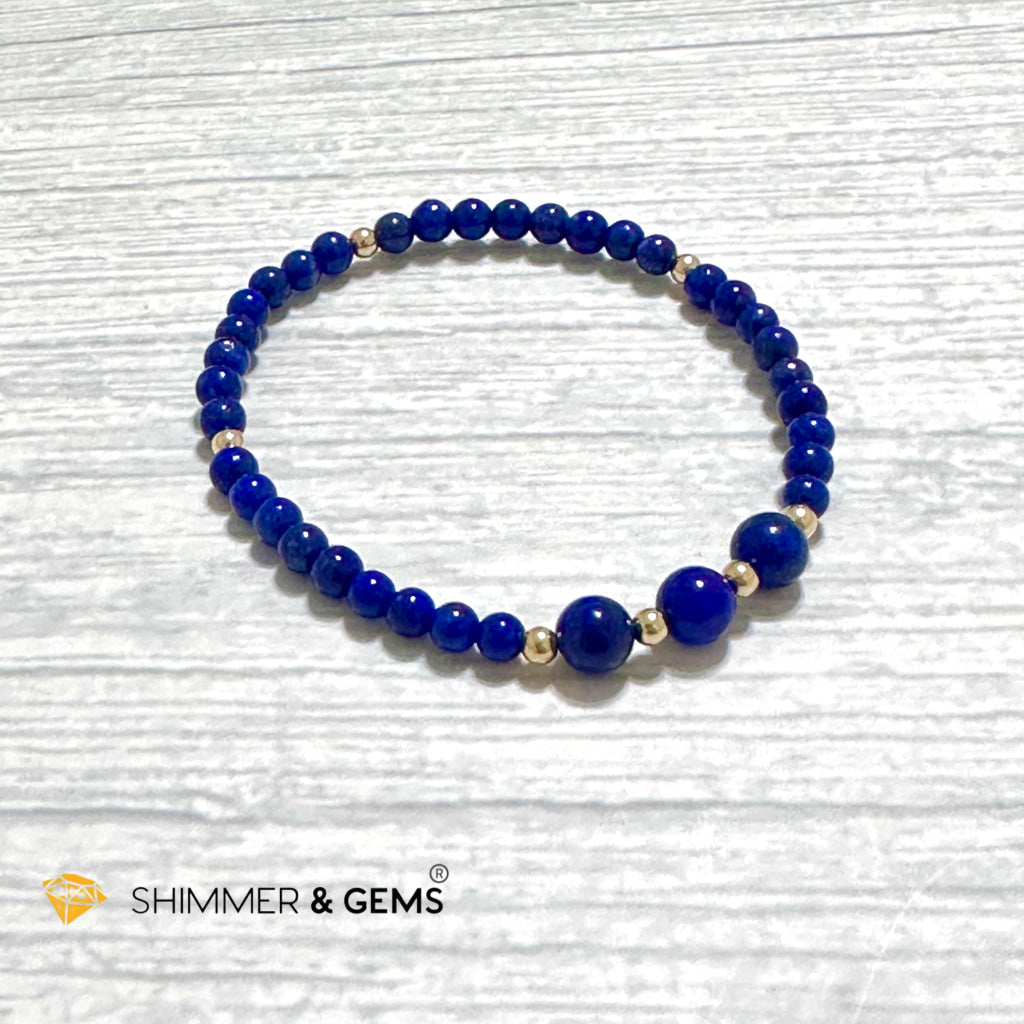 Lapis Lazuli Healing Bracelet (Dainty Series)AAA Grade