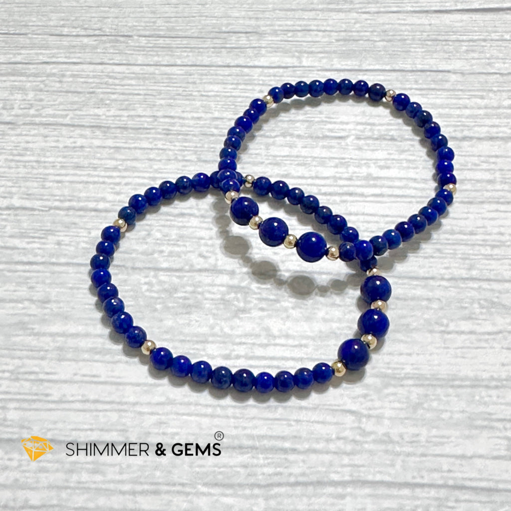 Lapis Lazuli Healing Bracelet (Dainty Series)AAA Grade