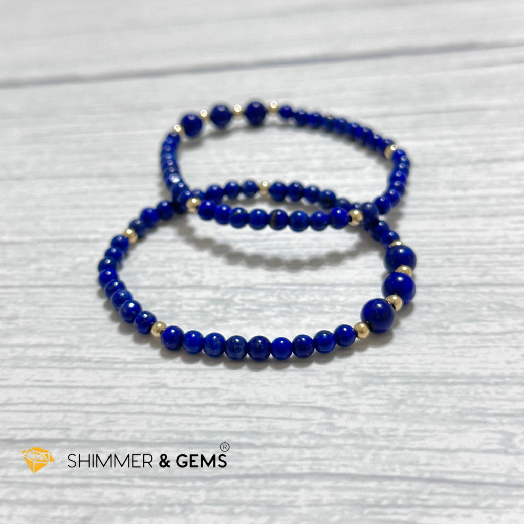 Lapis Lazuli Healing Bracelet (Dainty Series)AAA Grade