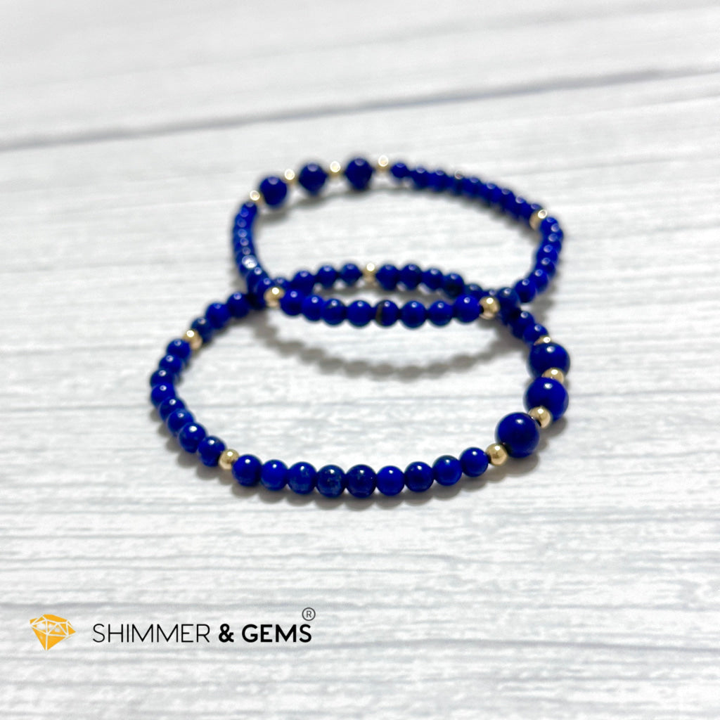 Lapis Lazuli Healing Bracelet (Dainty Series)AAA Grade