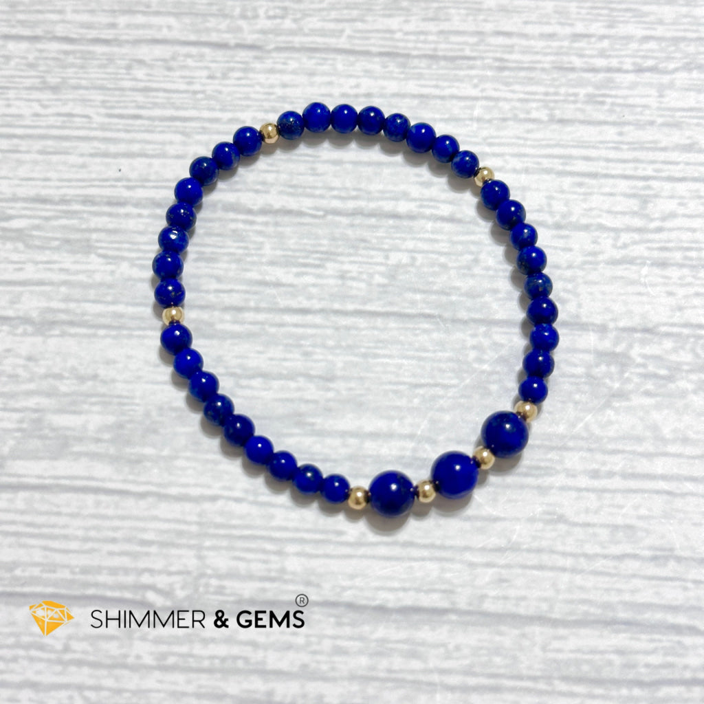 Lapis Lazuli Healing Bracelet (Dainty Series)AAA Grade