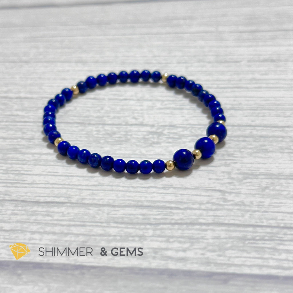 Lapis Lazuli Healing Bracelet (Dainty Series)AAA Grade
