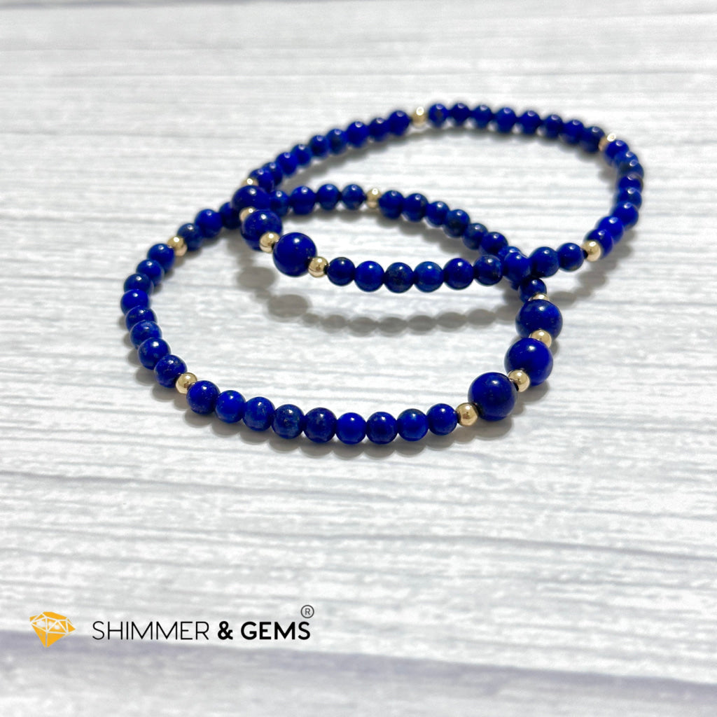 Lapis Lazuli Healing Bracelet (Dainty Series)AAA Grade