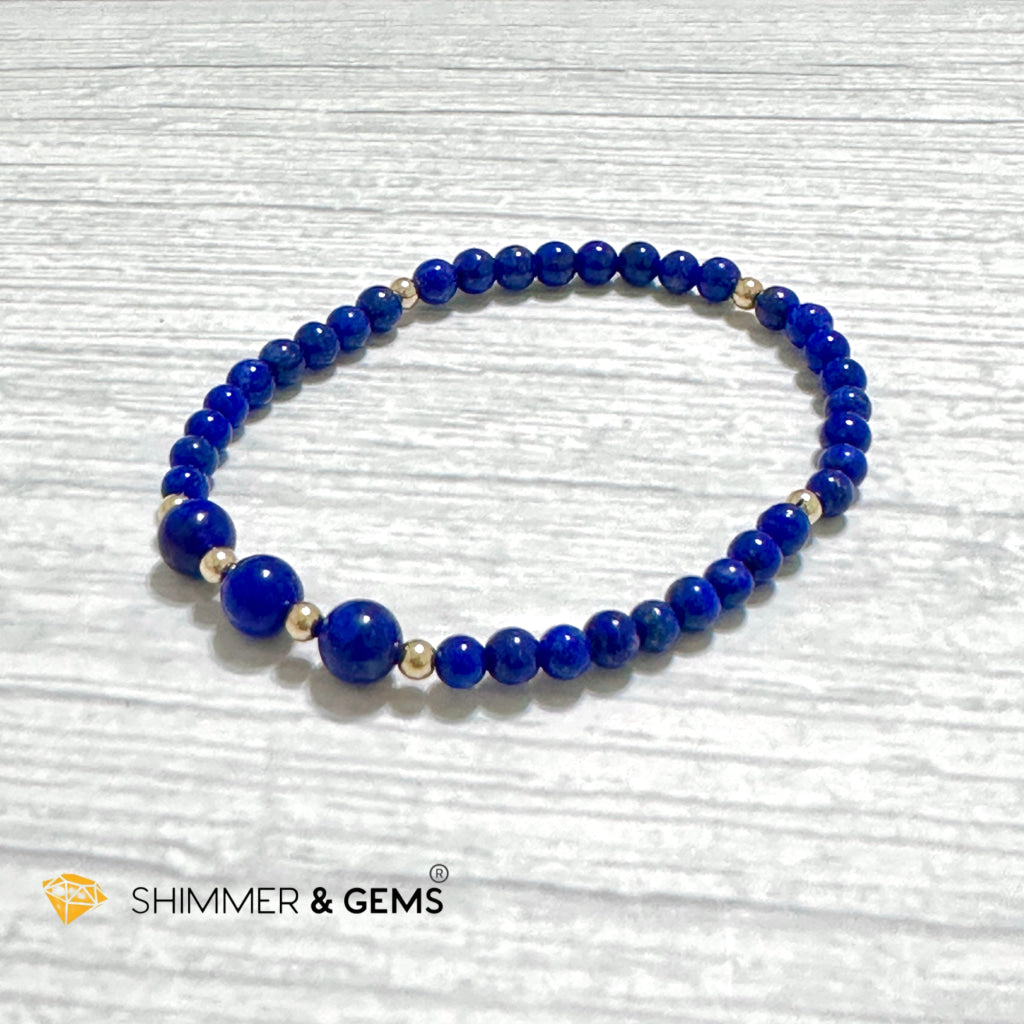 Lapis Lazuli Healing Bracelet (Dainty Series)AAA Grade