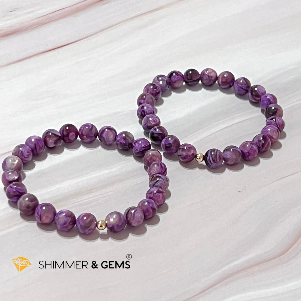 Lithium Mica Lepidolite Bracelet (Aaa Grade)