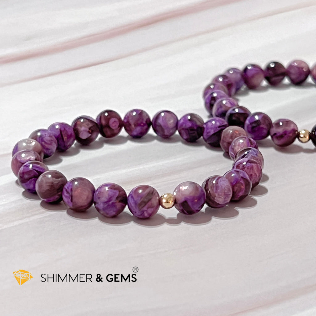 Lithium Mica Lepidolite Bracelet (Aaa Grade)