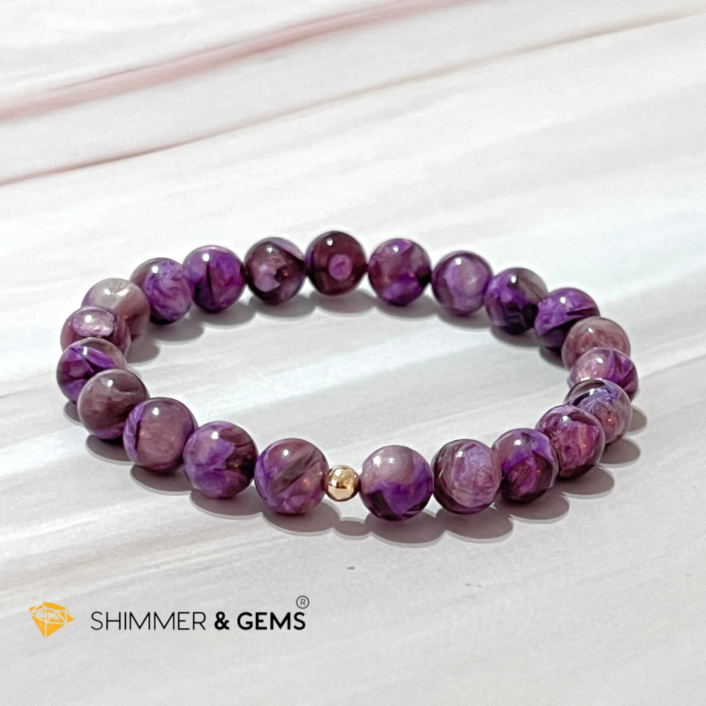 Lithium Mica Lepidolite Bracelet (Aaa Grade)