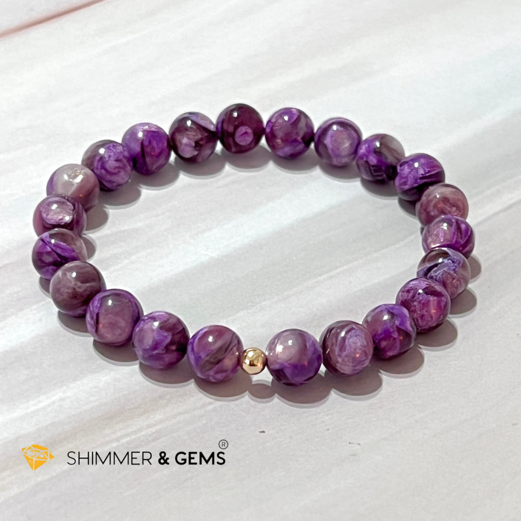 Lithium Mica Lepidolite Bracelet (Aaa Grade)