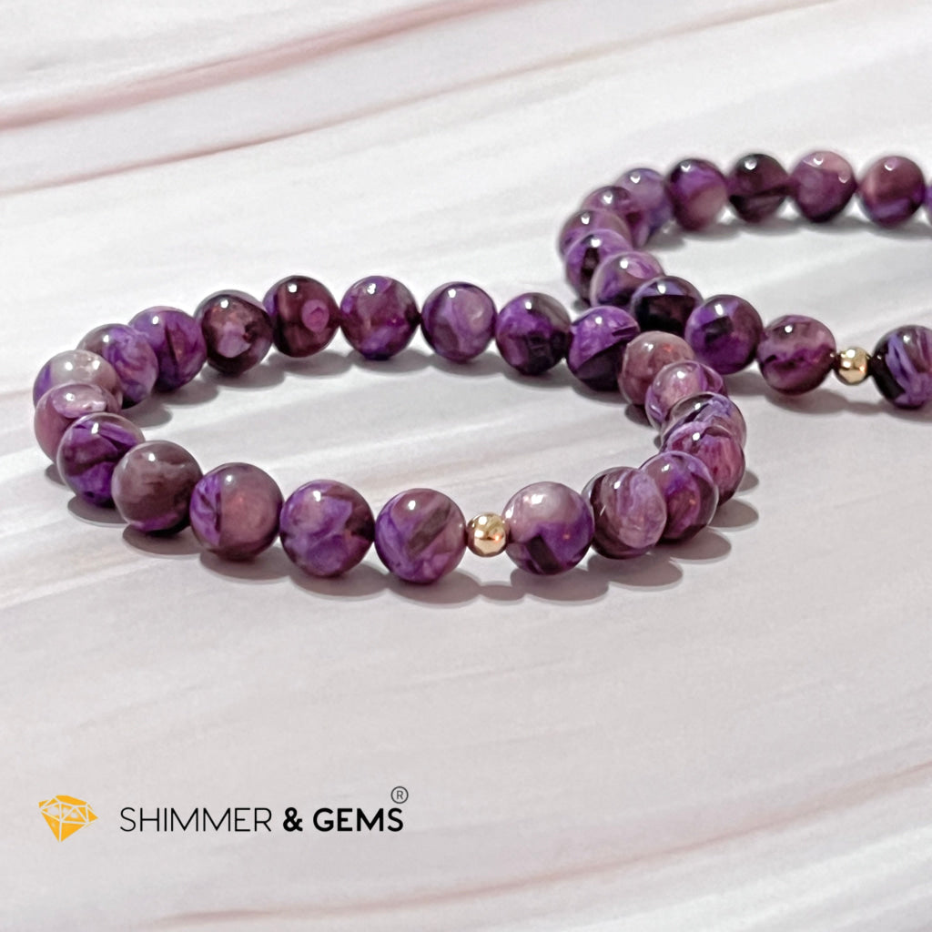 Lithium Mica Lepidolite Bracelet (Aaa Grade)